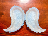 Angel wing jewelry or soap dish